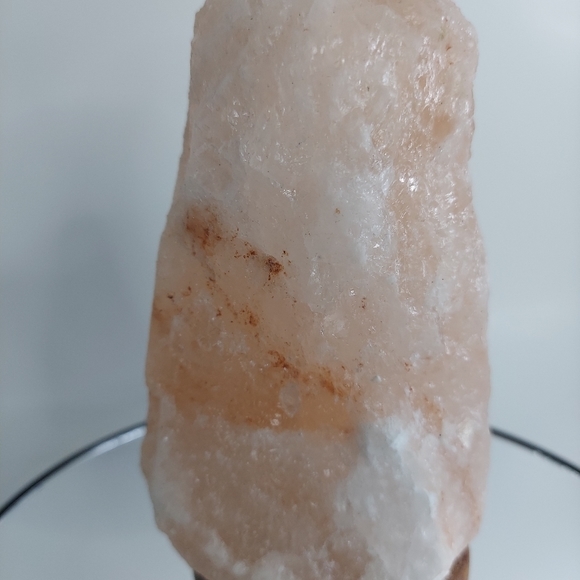 Himalayan Salt Lamp w/wooden base - Picture 3 of 4
